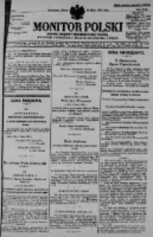 Monitor Polski. Dziennik Urzędowy Rzeczypospolitej Polskiej. 1930.07.18 R.13 nr164