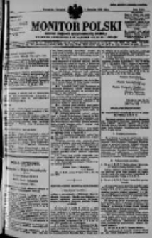 Monitor Polski. Dziennik Urzędowy Rzeczypospolitej Polskiej. 1930.08.07 R.13 nr181