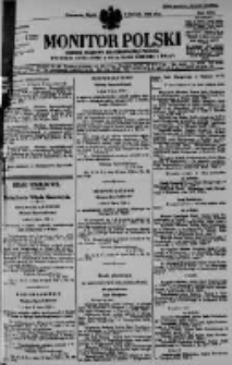 Monitor Polski. Dziennik Urzędowy Rzeczypospolitej Polskiej. 1930.08.08 R.13 nr182