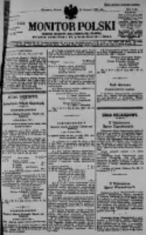 Monitor Polski. Dziennik Urzędowy Rzeczypospolitej Polskiej. 1930.08.12 R.13 nr185