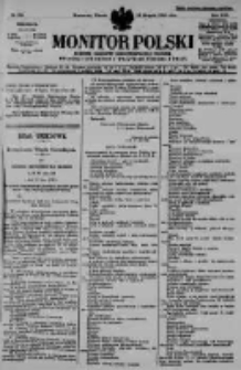 Monitor Polski. Dziennik Urzędowy Rzeczypospolitej Polskiej. 1930.08.19 R.13 nr190