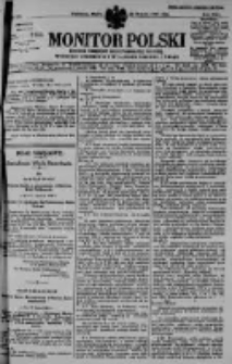 Monitor Polski. Dziennik Urzędowy Rzeczypospolitej Polskiej. 1930.08.22 R.13 nr193