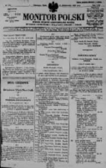 Monitor Polski. Dziennik Urzędowy Rzeczypospolitej Polskiej. 1930.10.15 R.13 nr239