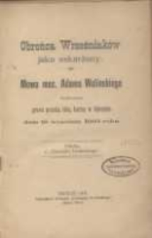 Obrońca Wrześniaków jako oskarżony: mowa mec. Adama Wolińskiego wygłoszona przed pruską izbą karną w Gnieźnie dnia 18 września 1903 roku