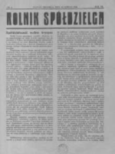Rolnik Spółdzielca. 1930.02.16 R.7 nr4