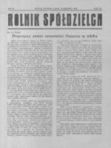 Rolnik Spółdzielca. 1930.09.14 R.7 nr19