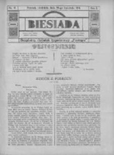 Biesiada: bezpłatny dodatek tygodniowy "Postępu" 1914.04.26 R.2 Nr17