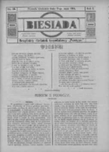 Biesiada: bezpłatny dodatek tygodniowy "Postępu" 1914.05.17 R.2 Nr20