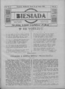Biesiada: bezpłatny dodatek tygodniowy "Postępu" 1914.05.24 R.2 Nr21