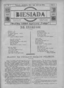 Biesiada: bezpłatny dodatek tygodniowy "Postępu" 1914.06.07 R.2 Nr23
