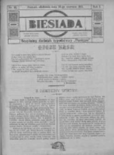 Biesiada: bezpłatny dodatek tygodniowy "Postępu" 1914.06.28 R.2 Nr26