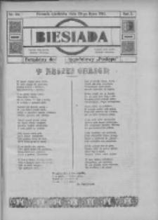 Biesiada: bezpłatny dodatek tygodniowy "Postępu" 1914.07.26 R.2 Nr30