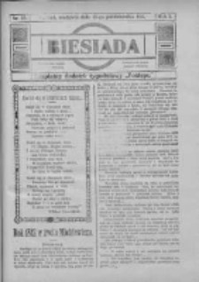 Biesiada: bezpłatny dodatek tygodniowy "Postępu" 1914.10.25 R.2 Nr36