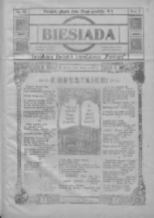 Biesiada: bezpłatny dodatek tygodniowy "Postępu" 1914.12.25 R.2 Nr45