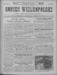 Goniec Wielkopolski: najtańsze pismo codzienne dla wszystkich stanów 1931.02.25 R.55 Nr45