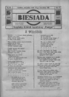 Biesiada: bezpłatny dodatek tygodniowy "Postępu" 1917.04.22 R.5 Nr16