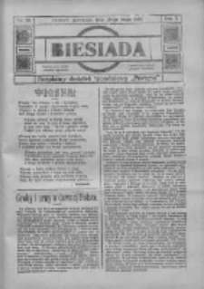 Biesiada: bezpłatny dodatek tygodniowy "Postępu" 1917.05.20 R.5 Nr20