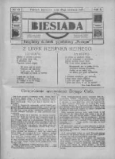 Biesiada: bezpłatny dodatek tygodniowy "Postępu" 1917.06.10 R.5 Nr23