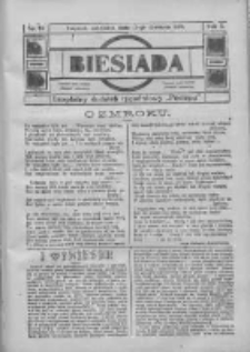 Biesiada: bezpłatny dodatek tygodniowy "Postępu" 1917.06.17 R.5 Nr24