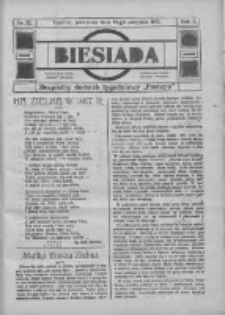 Biesiada: bezpłatny dodatek tygodniowy "Postępu" 1917.08.12 R.5 Nr32
