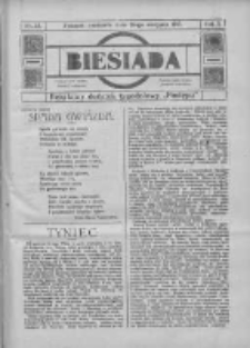 Biesiada: bezpłatny dodatek tygodniowy "Postępu" 1917.08.26 R.5 Nr34