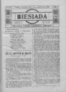 Biesiada: bezpłatny dodatek tygodniowy "Postępu" 1917.10.21 R.5 Nr42