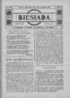 Biesiada: bezpłatny dodatek tygodniowy "Postępu" 1917.12.02 R.5 Nr48