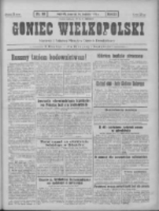 Goniec Wielkopolski: najtańsze pismo codzienne dla wszystkich stanów 1931.04.30 R.55 Nr99