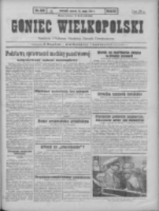 Goniec Wielkopolski: najtańsze pismo codzienne dla wszystkich stanów 1931.05.12 R.55 Nr109