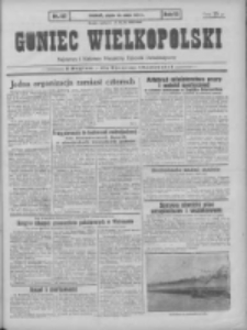 Goniec Wielkopolski: najtańsze pismo codzienne dla wszystkich stanów 1931.05.22 R.55 Nr117