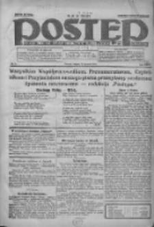 Postęp: dziennik chrześcijański i narodowy: wychodzi w Poznaniu 1924.01.01 R.35 Nr1