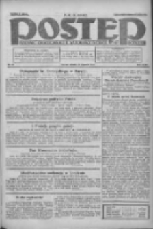 Postęp: dziennik chrześcijański i narodowy: wychodzi w Poznaniu 1924.01.22 R.35 Nr18