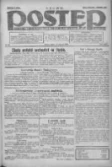 Postęp: dziennik chrześcijański i narodowy: wychodzi w Poznaniu 1924.01.26 R.35 Nr22