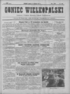 Goniec Wielkopolski: najtańsze pismo codzienne dla wszystkich stanów 1931.08.21 R.55 Nr191