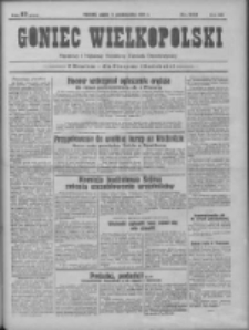 Goniec Wielkopolski: najtańsze pismo codzienne dla wszystkich stanów 1931.10.09 R.55 Nr233