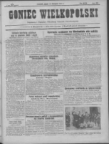 Goniec Wielkopolski: najtańsze pismo codzienne dla wszystkich stanów 1931.11.27 R.55 Nr275