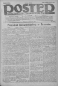 Postęp: dziennik chrześcijański i narodowy: wychodzi w Poznaniu 1924.04.29 R.35 Nr100