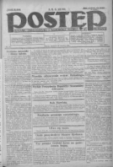 Postęp: dziennik chrześcijański i narodowy: wychodzi w Poznaniu 1924.06.15 R.35 Nr137