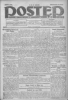 Postęp: dziennik chrześcijański i narodowy: wychodzi w Poznaniu 1924.07.23 R.35 Nr168