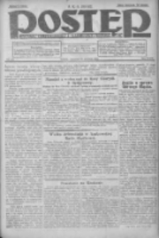 Postęp: dziennik chrześcijański i narodowy: wychodzi w Poznaniu 1924.09.25 R.35 Nr222