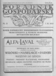 Poradnik Gospodarski. Pismo Tygodniowe. 1935.03.03 R.46 nr9