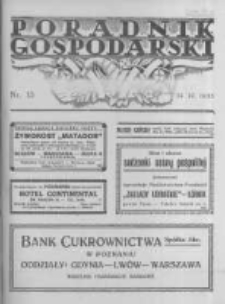 Poradnik Gospodarski. Pismo Tygodniowe. 1935.04.14 R.46 nr15