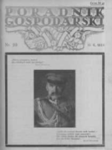 Poradnik Gospodarski. Pismo Tygodniowe. 1935.05.19 R.46 nr20