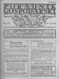 Poradnik Gospodarski. Pismo Tygodniowe. 1935.06.23 R.46 nr25