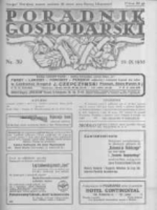 Poradnik Gospodarski. Pismo Tygodniowe. 1935.09.29 R.46 nr39
