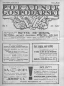 Poradnik Gospodarski. Pismo Tygodniowe. 1937.01.24 R.48 nr4