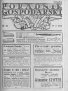 Poradnik Gospodarski. Pismo Tygodniowe. 1937.04.18 R.48 nr16