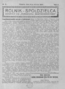 Rolnik Spółdzielca. 1925.03.08 R.2 nr5