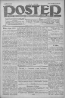 Postęp: dziennik chrześcijański i narodowy: wychodzi w Poznaniu 1924.11.27 R.35 Nr275