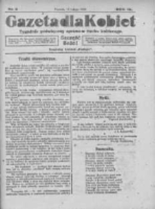 Gazeta dla Kobiet: tygodnik poświęcony sprawom ruchu kobiecego: bezpłatny dodatek "Postępu" 1924.02.17 R.3 Nr8